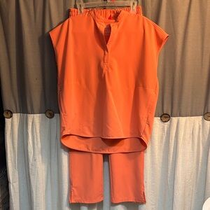 Figs scrub set sunset drift medium